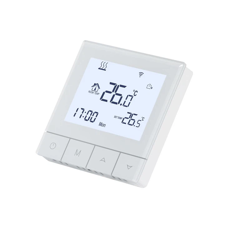 Room heating thermostat